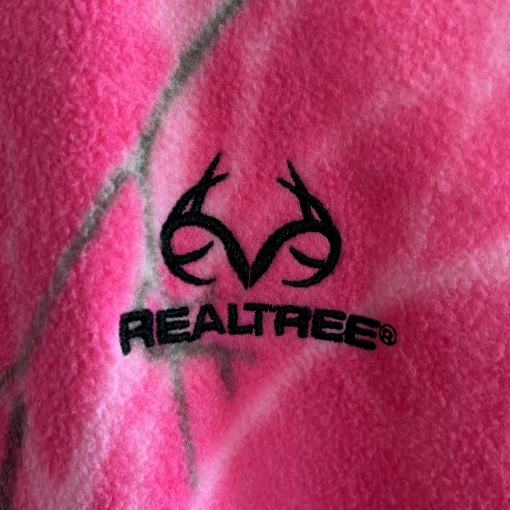 RealTree fleece full zip jacket size M (8-10) - Picture 4 of 10